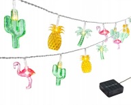 GARDEN Solar Garland 4m 20 LED solárny reťazec na terasu, balkón