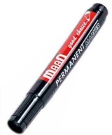 Permanentný popisovač čierny XL popisovač, popisovač