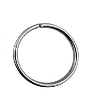 Prsteň 40mm SILVER 1ks do kabelky 40023