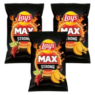 Lay's Max Strong Lays pálivé čili a limetka 3x 120 g