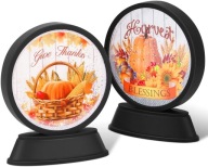 2x LED STOLNÁ LAMPA HALLOWEEN JESENNÁ DEKORÁCIA