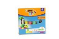 Neznačkujúca Creative Plasticine BIC KIDS 6 farieb