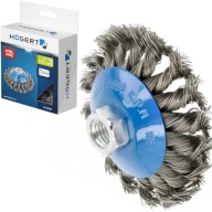 KOTÚČOVÁ KEFA DRRÁTENÁ SO ZÁVITOM NA BRÚSKU 115MM 0,5MM DRÔT M14