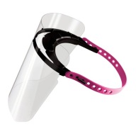 Maska OCHRANNÝ VISOR štít na tvár purpurová