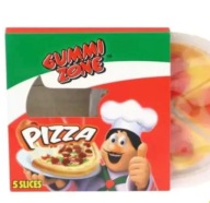 GUMMI ZONE PIZZA XXL ŽELÉ 21G CUKROVINOVÁ PIZZA ŽELÉ V TVARU PIZZY