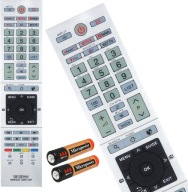 UNIVERZÁLNE DIAĽKOVÉ OVLÁDANIE PRE TOSHIBA NETFLIX YOUTUBE TV BATERIE ZDARMA