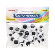 Pohyblivé oči 40 ks