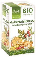 ZÁZVOROVÝ ČAJ - POMERANČ BIO 20 x 1,5 g - APOTH