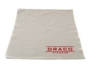 Šedá handrička na čistenie okuliarov DRACO