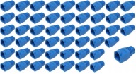 Gumový kryt na zástrčku RJ45, 50 kusov, modrý