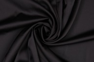 SATIN ALA SILK PREMIUM ČIERNA LÁTKA