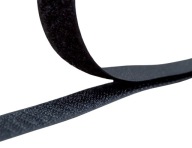 SADA PÁSKY NA VELCRO 20mm 2m ČIERNA