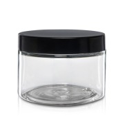 150ml PET plastová krabička s čiernym PP uzáverom