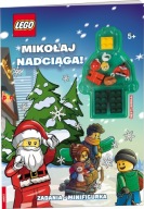 LEGO zmiešané motívy. Santa sa blíži! + POSTAVA + TAŠKA + BLOKY
