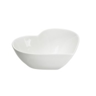 Porcelánová miska Altom Design Regular na dipy a maškrty, srdce 13 cm
