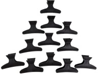 Kadernícke sponky do vlasov sponky do vlasov čierne 12 kusov 8cm poníky
