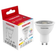 LED halogénová žiarovka GU10 4W = 50W 345lm 4000K Neutrálny reflektor TOSHIBA