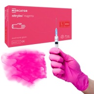 MERCATOR NITRYLEX jednorazové rukavice purpurová AQL 1,5 100 ks