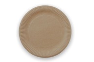 Jednorazový eko kraft papierový tanier 23cm 50 ks