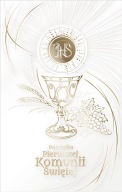 Suvenir Communion card s textom, jemný KS5