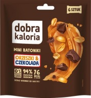 Mini datľové tyčinky Arašidy a čokoláda BEZ CUKRU vegánske 108 g
