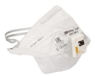 Filtračná polomaska ​​3M VFlex 9162E s ventilom FFP2