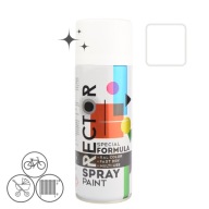 Univerzálna biela lesklá emailová farba 400ml