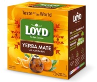 Loyd Taste of the World Yerba Mandarin expresný čaj 20x1,7g