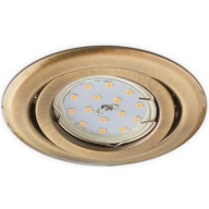 Kobi LED objímka halogénovej žiarovky pohyblivá okrúhla patina OH15 7977
