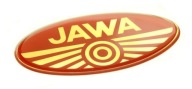 Jawa 3D nálepka 60 mm x 30 mm 175 250 350 640
