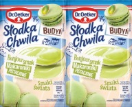 DR. Oetker Słodka Chwila Puding s príchuťou pistáciových makróniek 2 x 43 g