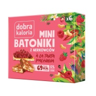 ORIEŠKOVÉ TYČINKY MALINOVÉ KOLÍSKY BEZ CUKRU 102g