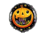 Happy Halloween Pumpkin Ghost fóliový balón 45 cm