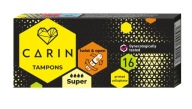 CARIN SUPER Tampóny 16 ks