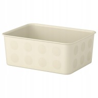IKEA NOJIG Organizér, krabica, béžový 20x25x10 cm