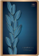 Zápisník A5 96k mriežka 70g Metallic Gold Interprint