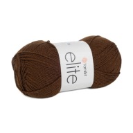 100g priadza 100% akryl YarnArt Elite hnedá 05