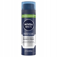 NIVEA MEN PROTECT&CARE Zmäkčujúca pena na holenie pre mužov 200ml