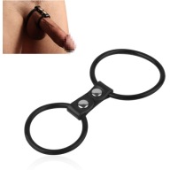 DVOJITÝ EREKČNÝ PRSTEŇ PRE SEMENNÍKY A PENIS