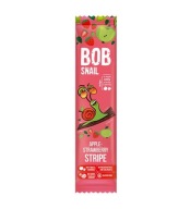 BOB SNAIL OVOCNÁ SNACK JABLKO JAHODA BEZ PRIDANÉHO CUKRU 14g