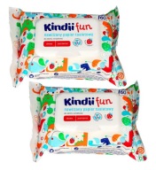 Kindii fun VLHČENÝ TOALETNÝ PAPIER VLHČENÉ Utierky sada 120 kusov