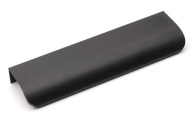 hranová úchytka 150mm MATTE BLACK MODERN nábytková úchytka