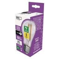 LED vláknová žiarovka A60 E27 3,8W neutrálna biela EMOS ZF5148