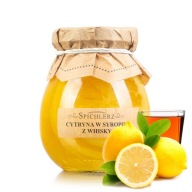 CITRÓNY VO WHISKY SIRUPE Spichlerz 260g - Darčekový téglik