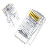 UGREEN SET 10X KONEKTOROVÁ ZÁSTRČKA PRE KÁBLOVÉ KÁBLE RJ45 CAT6