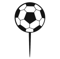 Špičkový futbalový hráč na palicu v čiernej farbe PLEXI