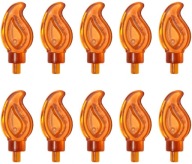LEGO Flame Ohnivá sviečka Trans Orange 37775 10ks