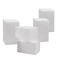 KOŽENÁ špongia veľká 9 cm x 6 cm x 4,5 cm - balenie 5 ks