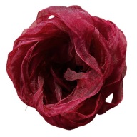 Stuha RIBBON MIST 2,5 cm x 1,4 m bordová