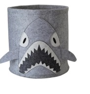 Hračky s košom na bielizeň SHARK (D002)